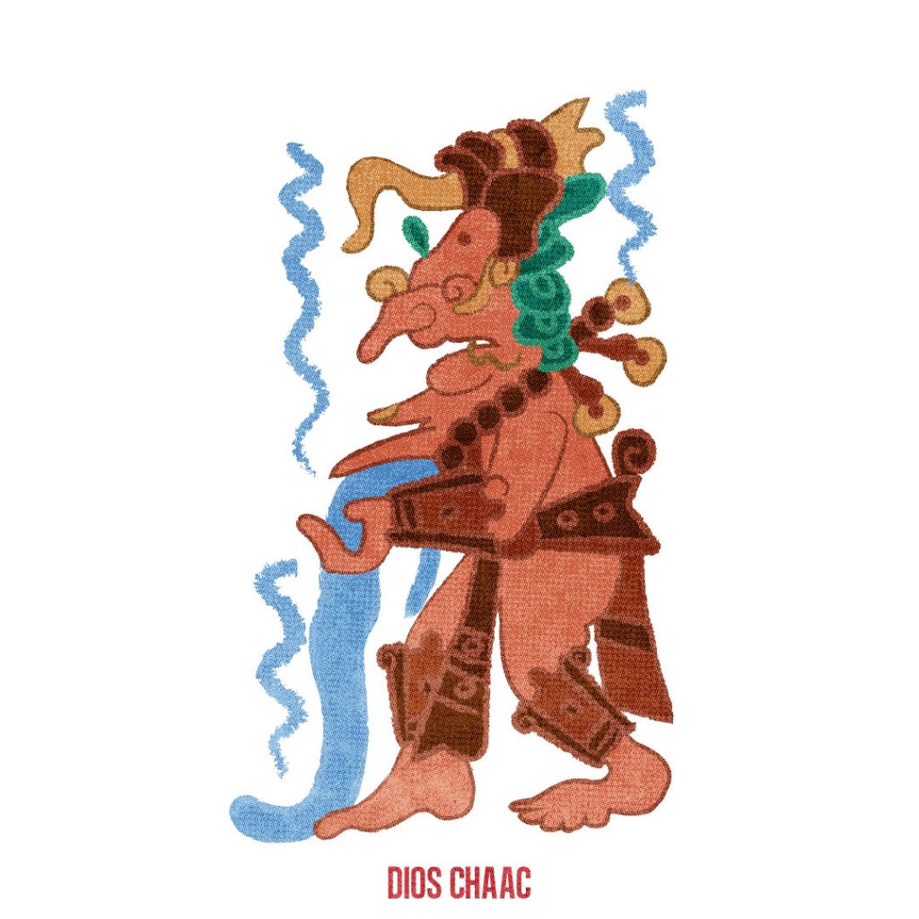 el dios maya de la lluvia, chaac