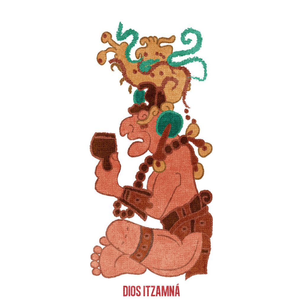 iztamna, uno de los principales dioses de los mayas
